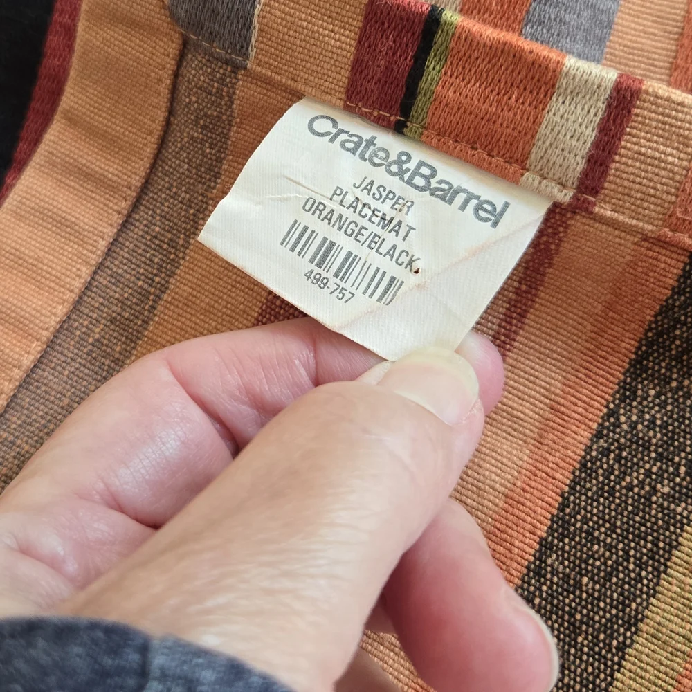 Crate & Barrel 7 placemats